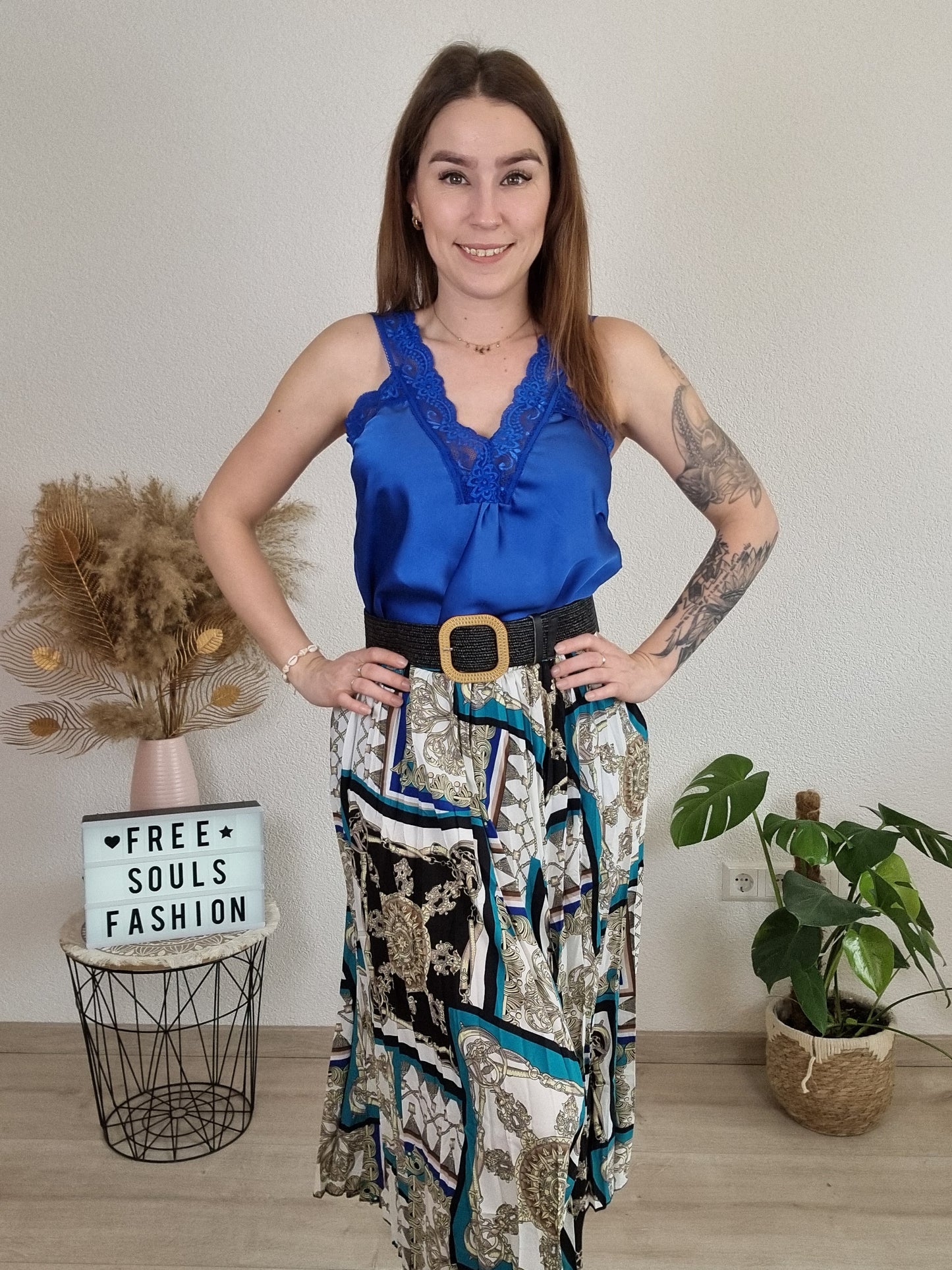 Eleganter Plissee Rock