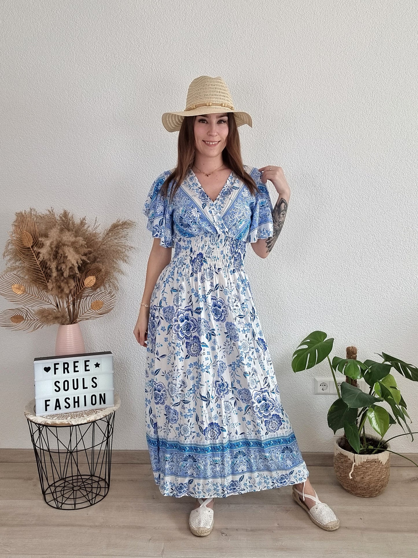 Sommerliches Maxikleid